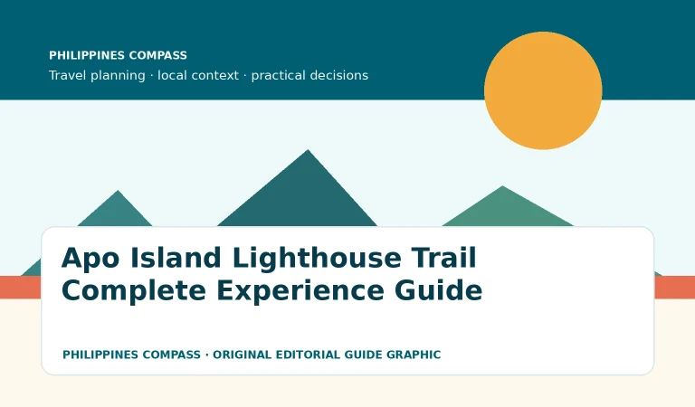 Apo Island Lighthouse Trail Complete Experience Guide — Philippines travel guide