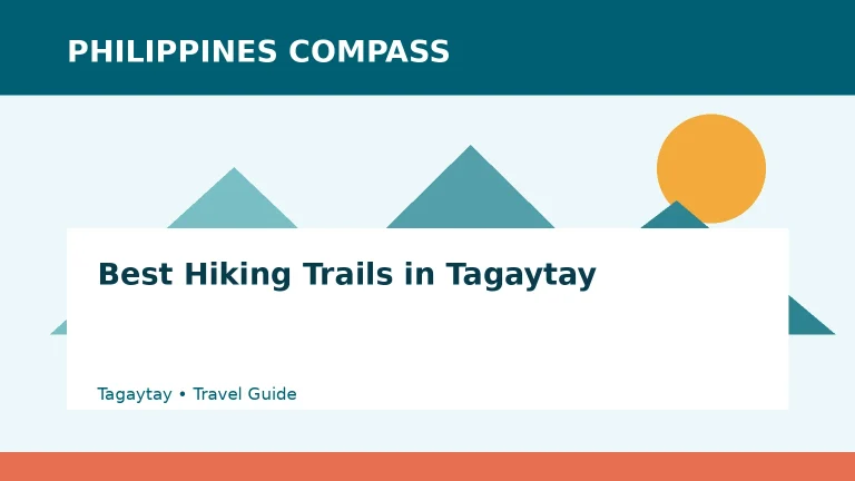 Best Hiking Trails in Tagaytay Philippines travel guide