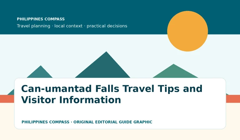 Can-umantad Falls Travel Tips and Visitor Information — Philippines travel guide