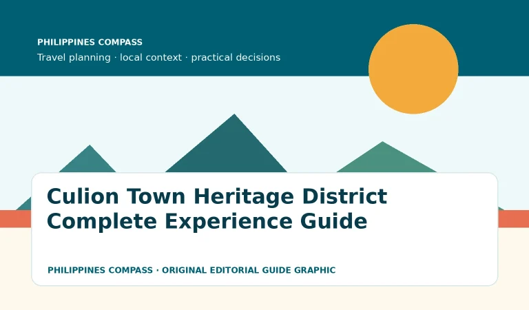 Culion Town Heritage District Complete Experience Guide — Philippines travel guide