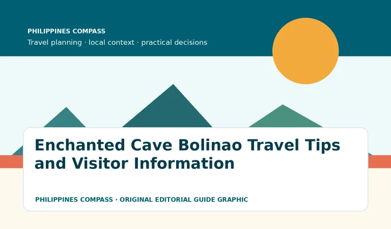 Enchanted Cave Bolinao Travel Tips and Visitor Information — Philippines travel guide
