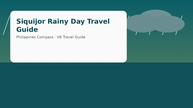 Siquijor Rainy Day Travel Guide — Philippines travel guide