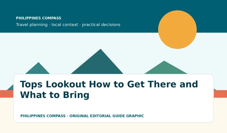 Tops Lookout How to Get There and What to Bring — Philippines travel guide
